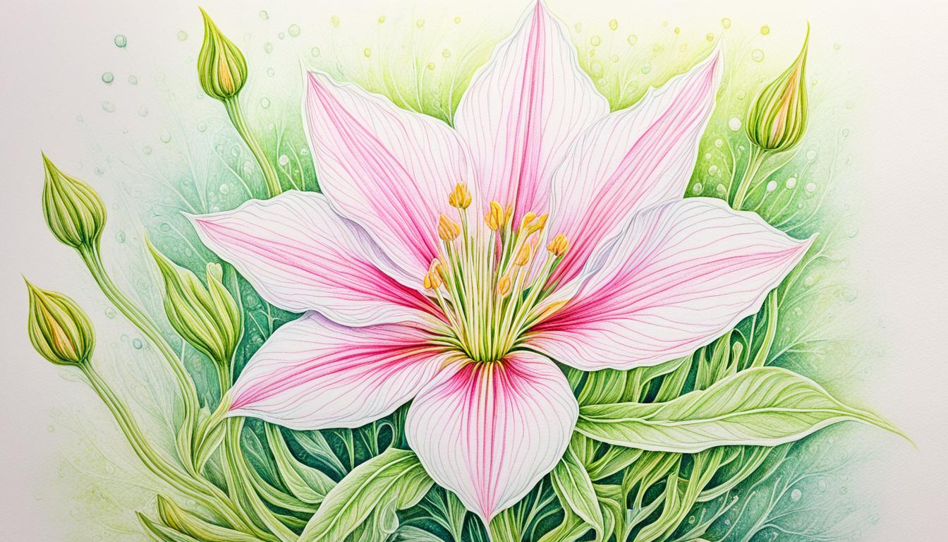 Elfenblume in voller Blüte