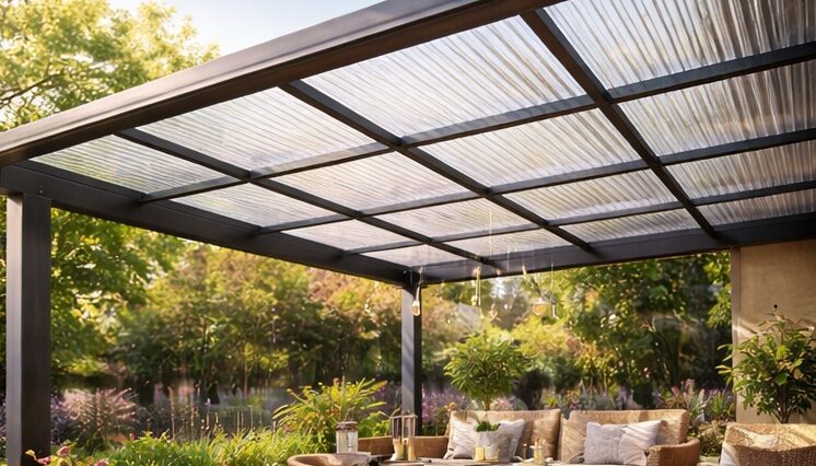 Gartenüberdachungen planen: Welche Wellplatten sind geeignet?